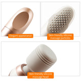 USB Handheld Massager Wand Deep Tissue Body Multi-point Vibration Massage Device Hot Ice Compress Facial Eye Massage Bar Device