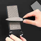 400# 1000# 5 Ways Double-sided Cutter Sharpener Cutters Grinding Tool Manual Household Kitchen Outdoor Cutter Sharpener