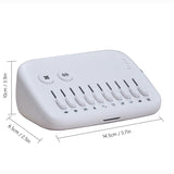 White Noise Machine USB Rechargeable White Noise Sound Machine Timed Baby Sleeping Monitors Baby Noise Machine White Noise Toy