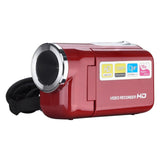 LED Flash Video Camcorder HD 720P Handheld Digital Camera 4x Digital Zoom 2.0 Inch TFT LCD Screen 40AP10 Smart Home Vlog Camera