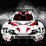 2586pcs City Technical 1:10 Drift Racing Car Building Blocks Moc Speed Supercar Vehicle Bricks Toy for Children Gifts