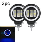 5 Inch 6D Lens Round Square Led Work Light For Car 4WD ATV SUV UTV Trucks Niva 4x4 Offroad Motorcycle 12V 24V Driving Fog Lights