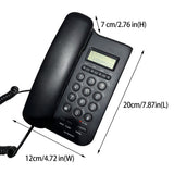 KX-T5006CID Business Hands Free Caller ID FSK DTMF With Speaker Landline Wall Mounted Hotel Loud Sound Callback Corded Telephone