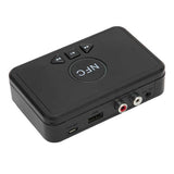 NFC Bluetooth 5.0 Receiver Stable Support NFC Sensor Bluetooth Receiver Adapter for Home Car Stereo System Portable Speakers