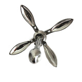 Marine Boat Yacht Accessories 1.5kg Boat Folding Grapnel Anchor 316 Stainless Steel 3.3Lb Anchor