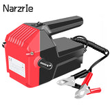 Car Engine Oil Pump 12V 24V Electric Oil Diesel Fluid Sump Extractor Scavenge Exchange Fuel Transfer Suction Pump + Tuber