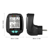 Mastfuyi Socket Tester with Digital LCD Display  Electric Socket Detector Circuit Detector Electrician Electroscope RCD Tester