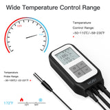 WiFi Digital Temperature Thermostat Outlet Plug Heating Cooling Mode Carboy Aquarium Home Brewing Tuya Smart Life App Control