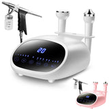 3 in 1 Ultrasonic Facial Tightening Oxygen Injection Beauty Apparatus High Frequency Vibration Massager Face Cleansing Spray Gun
