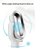 220V cold warm Remote Control Bladeless Cooling Fan Ultra-quiet Electric Fan Air Purifier Appointment cold and warm fan