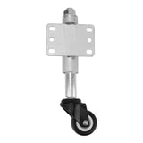 2"/3"/4" Nylon Gate Wheel Spring Loaded Swivel Caster with Brake 220lbs Load Capacity
