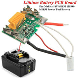 6Pcs Li-Ion Battery Pcb Charging Protection Circuit Board for Makita 18V 3Ah 6Ah Bl1830 Bl1815 Bl1845 Bl1860 Bl1850