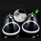 123mm Big vacuum Cupping For Women manual Breast enlargement massage Jar Nipple Sucker Chest Cupping Pump Suction Cups
