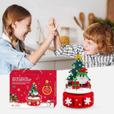 Micro Building Blocks Set 2000PCS Christmas Tree Building Block Kit Educational Toys Gifts For Kid Adult Creative Jigsaw Toys