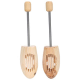 High Quality Adjustable Wooden Shoe Trees Men Women Shoe Tree Stretcher Shaper Professional Foot File Pedicure Tool for 40-42