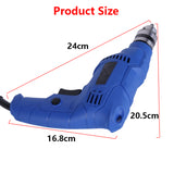 Hand Electric Drill BJ-22-10-1 Household Forward And Reverse Speed Regulation 300W High Power Electric Drill 10mm Drill Clamp