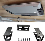 Under Desk Laptop Holder Mount with Screw,Under Desk Laptop Mount Bracket,Add On Under Table Laptop/Keyboard Storage