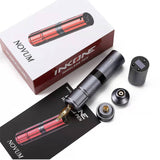1800mAh Power Supply 12500RPM Coreless Motor RCA Converter Rotary Tattoo Pen Wireless Tattoo Machine With 2PCS Tattoo Battery