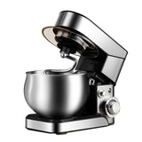 1200W Electric Whisk multifunction Food Processor Mixer 5.5L Silent Kneading 6 Speed with Stainless Steel Bowl Dough Machine