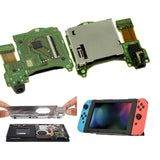 Game Cartridge Card Slot Replacement Reader Console Headphones Jack Port Socket for Nintendo- Switch Repair Parts