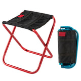 Outdoor Lightweight Aluminium Alloy Portable Folding Fishing Chair Picnic Camping Stool Collapsible Camping Chair Hiking Stool