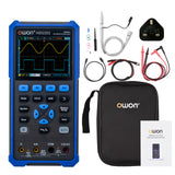 OWON HDS2202 3.5in Digital Oscilloscope Multimeter 200MHz 1GSa/s Dual Channels Oscilloscope True RMS 20000 Counts Multi Tester