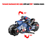 1:10 Remote Control Stunt Motorcycle High Speed Rc Car Rotation Drift RC Motorcycle Stunt Toys For Kids
