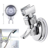 Adjustable Shower Head Handset Holder Rack Bracket Cup Mounted Shower Holder Accessory Shower Wall Suction Holder For Bathr S4R0