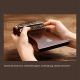 HLURU Kalimba 17 Keys Cup Type Thumb Piano Portable Musical Instrument Made of Quality Rosewood for Beginner Child Adult