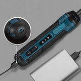4 Gears Adjustable 3.6V Straight Handle Electric Screwdriver Small Multifunctional Removal Screwdriver Lithium Electric Driver
