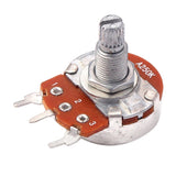 10 Pieces A250K Push Pull Control Pot Pulling Potentiometer 18mm Split Shaft