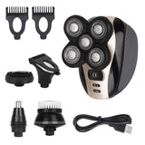 Hair Clippers for Men Waterproof Professional USB Rechargeable Hair Trimmer Hair Cutting Nose and Ear Beard Trimmer
