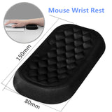 Keyboard and Mouse Wrist Rest Pad Set Padded Memory Foam Hand Rest, Keyboard Wrist Rest, Laptop Typing and Wrist Pain Relief