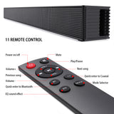 Wall-mounted TV Soundbar Home Theater 40W Wireless Speaker Support Optical Coaxial HDMI-compatible AUX With Subwoofer For TV PC