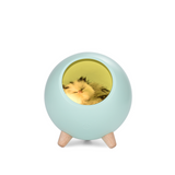 Touch LED Cute Little Pet House LED Rechargeable Atmosphere Night Light Portable Bluetooth Speaker Music Led Desk Table Lights