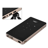 2.4G WiFi 1080P Micro Projector 4K 30-120in Projection 32GB TF Card Video Projector - EU Plug Z