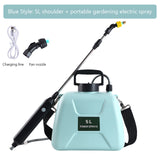 5L Electric Sprayer Garden Automatic Atomizing USB Rechargeable Plant Sprayer Spray Bottle Sprinkler Garden Irrigation