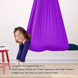 Therapy Swing for Kids Indoor Hanging Hammock Swing Cuddle Indoor Outdoor Hammock for Children Sensory Integration