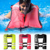 Inflatable Adults Life Jacket Adult Life Vest Safety Float Suit for Water Sports Kayaking Fishing Surfing Survival Jacket