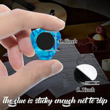 30 Pack Guitar Picks Non-Slip Grips Self Adhesive Guitar Picks Grips for Guitar Bass Ukulele Mandolin Banjo(Only Grips)