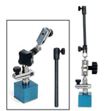 HOT-1pc Flexible Level Dial Indicator Magnetic Base 215mm Test Gauge Rotary Magnetic Holder Stand`