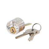 Locksmith Training Lock Set 7pcs Transparent Lock for LockPick Practice for Beginner