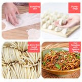Electric Noodle Dumpling Press Machine Home Stainless Steel Noodle Maker Spaghetti Roller Dough Pressing Cutter Machine 220V