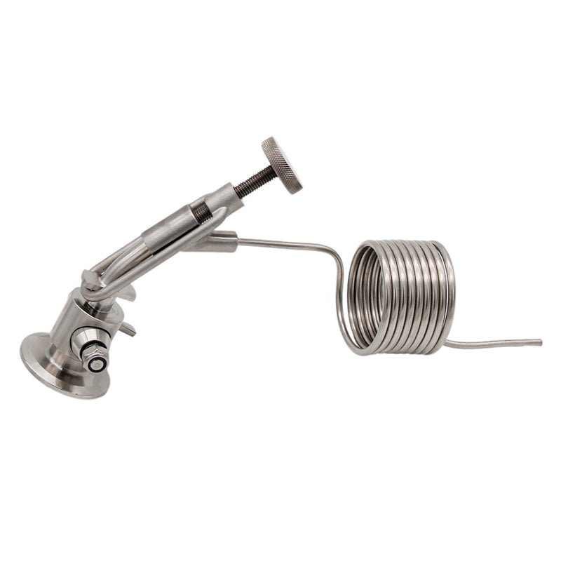 1.5"TC Sample Valve, Sampling Coil, 304 Stainless Steel Conical Fermenter Accessories Free Shipping