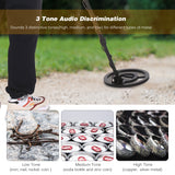 MD-810 Outdoor Metal Finder Underground Metal Detector LCD Treasure Finder Handheld Gold Digger Hunter Sensitivity Adjustable