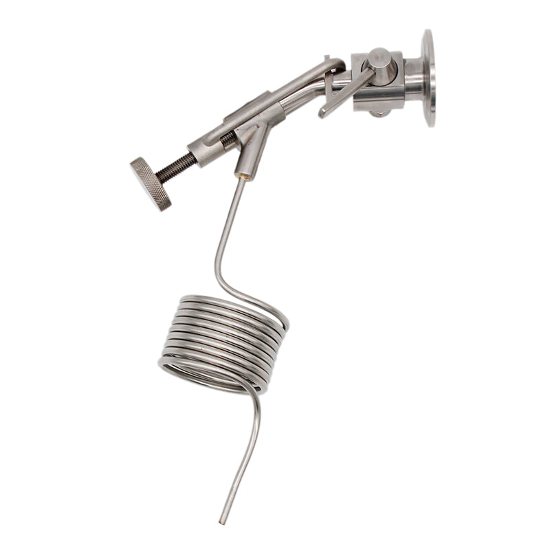 1.5"TC Sample Valve, Sampling Coil, 304 Stainless Steel Conical Fermenter Accessories Free Shipping