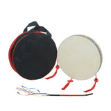Shaman Drum Frame Drum Hand Drum Traditional Chinese Percussion Instrument with Drum Bag Drum Whip