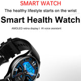 HK8 Pro Smart Watch Amoled Display Music Play Bluetooth Call Men Woman Blood Oxygen Heart Rate Monitor Sport Smartwatch