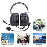 U94 PTT Headphones 3.5Mm Plug Silicone Earmuffs Outdoor Hunting Sports Noise Cancelling Intercom Aviation Headphones