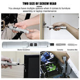 Electric Screwdriver 3.6V Small Cordless Screwdriver, USB Fast Charge Screwdriver Kit, Pen-Sized Mini Screwdriver
